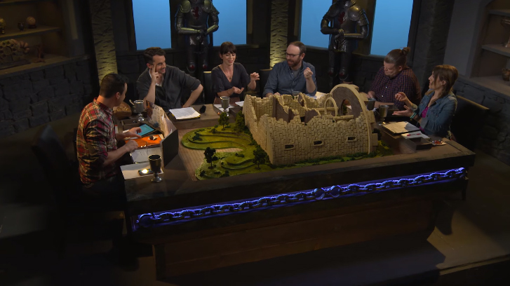 jessica lynn parsons playing dungeons and dragons on the dungeon run